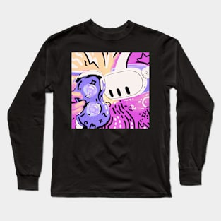 Virtual Reality Pop Art Long Sleeve T-Shirt